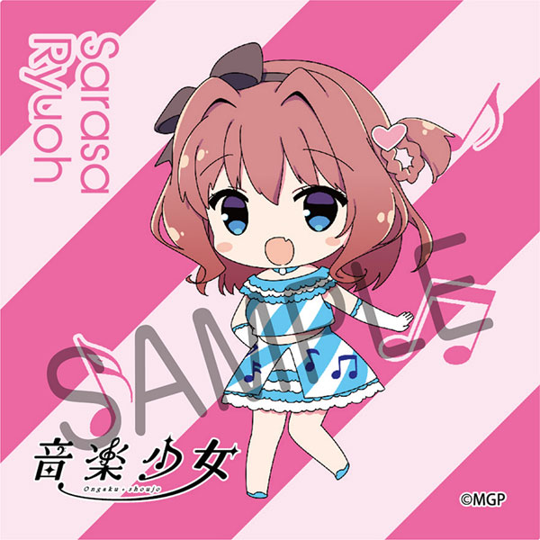 Ongaku Shoujo Coaster Towel Sarasa Ryuoh