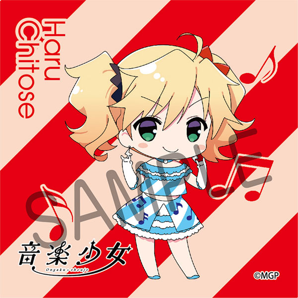 Ongaku Shoujo Coaster Towel Haru Chitose