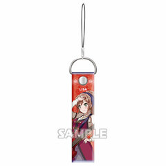 BanG Dream! Girls Band Party! Vinyl Strap Lisa Imai (Roselia)