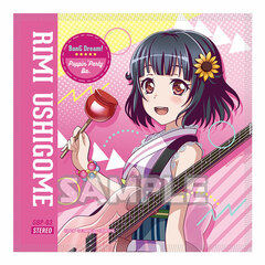 BanG Dream! Girls Band Party! Jacket Style Hand Towel Rimi Ushigome (Poppin'Party)