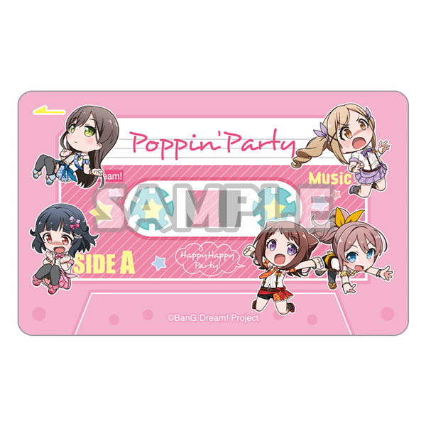 BanG Dream! Garupa*Pico IC Card Sticker PoppinParty