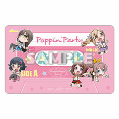 BanG Dream! Garupa*Pico IC Card Sticker Poppin'Party