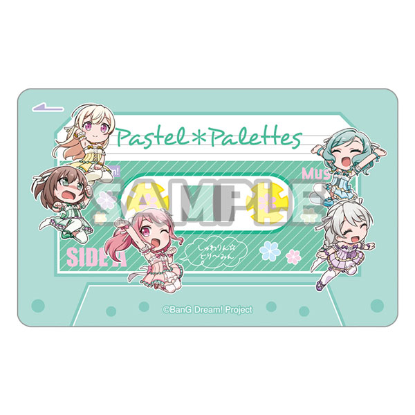 BanG Dream! Garupa*Pico IC Card Sticker Pastel*Palettes