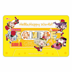 BanG Dream! Garupa*Pico IC Card Sticker Hello Happy World!