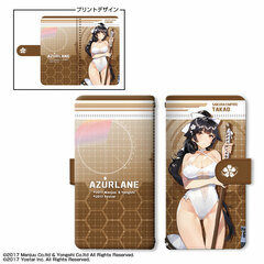 Azur Lane Book-style Smartphone Case L Size Ver.3 Design 01 (Takao)