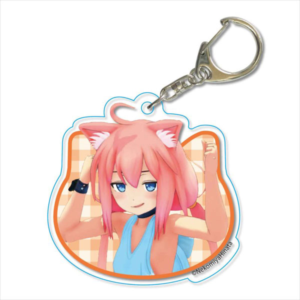 Acrylic Keychain Nekomiya Hinata /Orange