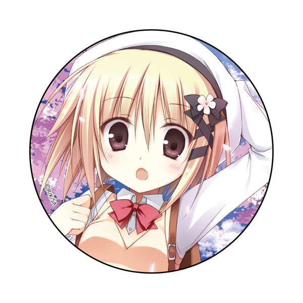 Alice or Alice Tin Badge Mako