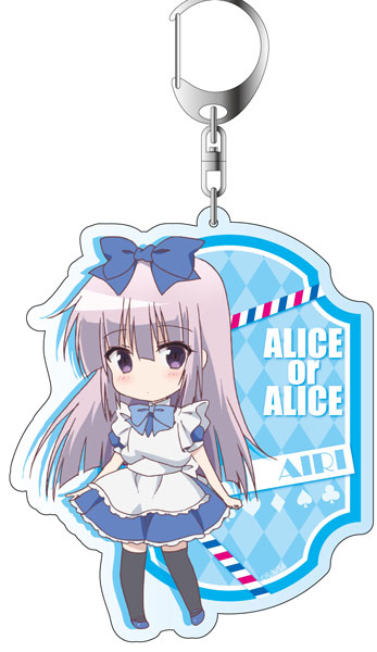 Alice or Alice Deka Keychain Airi