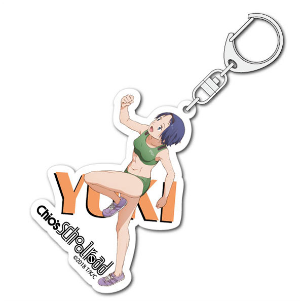 Chio-chan no Tsuugakuro Acrylic Keychain Yuki