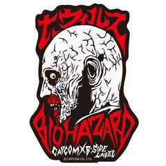 CAPCOM x B-SIDE LABEL Sticker - Resident Evil: Looking Back Zombie
