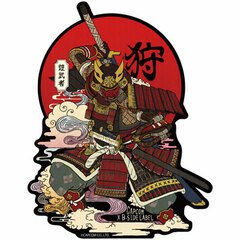 CAPCOM x B-SIDE LABEL Sticker - Monster Hunter: World: Yoroi Musha Soubi