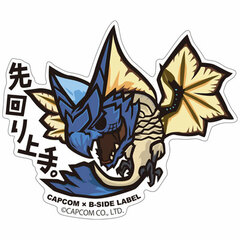 CAPCOM x B-SIDE LABEL Sticker - Monster Hunter: World: Sakimawari Jouzu.