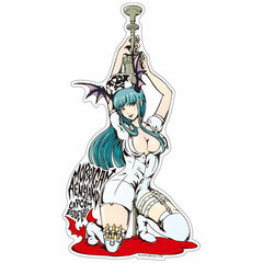 CAPCOM x B-SIDE LABEL Sticker - Morrigan Nurse