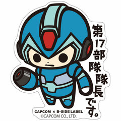 CAPCOM x B-SIDE LABEL Sticker - Mega Man X: X