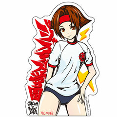 CAPCOM x B-SIDE LABEL Sticker - Justice Gakuen: Hinata Training Wear