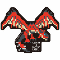 CAPCOM x B-SIDE LABEL Sticker - Monster Hunter: Rathalos Dot