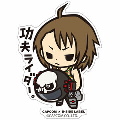 CAPCOM x B-SIDE LABEL Sticker - Justice Gakuen: Akira