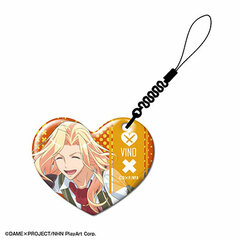 DAME x PRINCE ANIME CARAVAN - Heart Smartphone Cleaner: Design 03 (Vino)