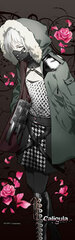 Caligula - Slim Wall Scroll: Shadow Knife