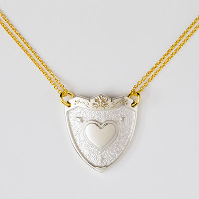 Caligula - Mu Motif Silver Pendant