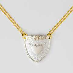 Caligula - Mu Motif Silver Pendant