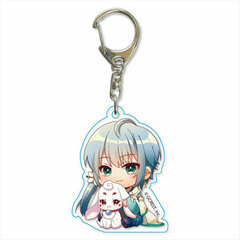Gyugyutto Acrylic Keychain - Akane Sasu Sekai de Kimi to Utau: Fujiwara no Teika