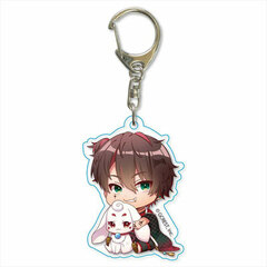 Gyugyutto Acrylic Keychain - Akane Sasu Sekai de Kimi to Utau: Iemitsu Tokugawa