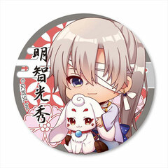 Gyugyutto Can Badge - Akane Sasu Sekai de Kimi to Utau: Mitsuhide Akechi