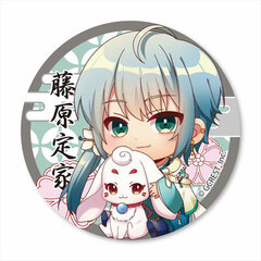 Gyugyutto Can Badge - Akane Sasu Sekai de Kimi to Utau: Fujiwara no Teika