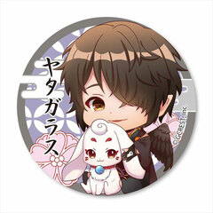 Gyugyutto Can Badge - Akane Sasu Sekai de Kimi to Utau: Yatagarasu