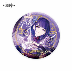 Genshin Impact Inazuma City Series Chara Tin Badge Raiden Shogun