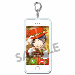 I-chu - Call You Keychain: Aoi Kakitsubata