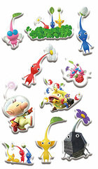 Hey! Pikmin - Marshmallow Stickers