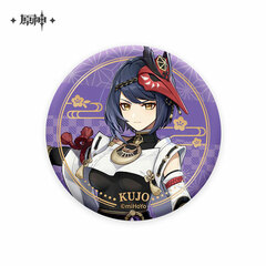 Genshin Impact Inazuma City Series Chara Tin Badge Kujou Sara