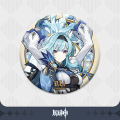 Genshin Impact Mondstadt Series Chara Tin Badge Eula