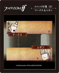 Fire Emblem if - Unit Sticky Notes: Marks & Leon