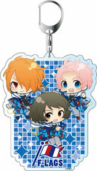 THE IDOLM@STER SideM - Deka Keychain MUGYU PuniChara Vol.1: F-LAGS