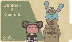 Dai Gyakuten Saiban 2 - Dress Sticker (2) Usalock & Kumaris