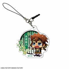 Hakuouki Yuugiroku Taishi-tachi no Daienkai - Acrylic Earphone Jack Accessory: Design 07 (Shinpachi Nagakura)