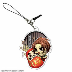 Hakuouki Yuugiroku Taishi-tachi no Daienkai - Acrylic Earphone Jack Accessory: Design 11 (Tonomo Souma)