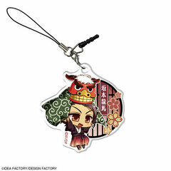 Hakuouki Yuugiroku Taishi-tachi no Daienkai - Acrylic Earphone Jack Accessory: Design 12 (Ryoma Sakamoto)