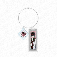 Spade no Kuni no Alice - Wonderful White World - Wire Keychain Blood Dupre