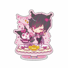 Helios Rising Heroes x Sanrio Characters Acrylic Stand 10. Faith Beams x Kuromi