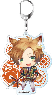 Sengoku Night Blood - Deka Keychain: Yukimura Sanada