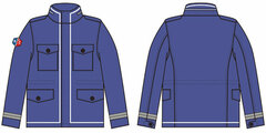 Girls und Panzer - Garu Panzer Blouson TYPE: BC Freedom High School / S