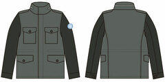 Girls und Panzer - Garu Panzer Blouson TYPE: Selection University / XXXL