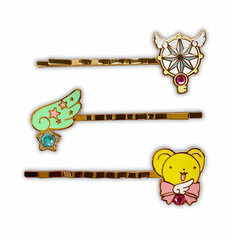 Cardcaptor Sakura: Clear Card Hair Pin Set 2 Sakura's Precious Stuff Set