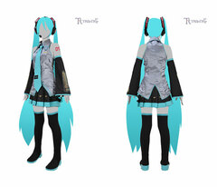 Hatsune Miku Costume Set Ver.2.0 / Ladies' - L