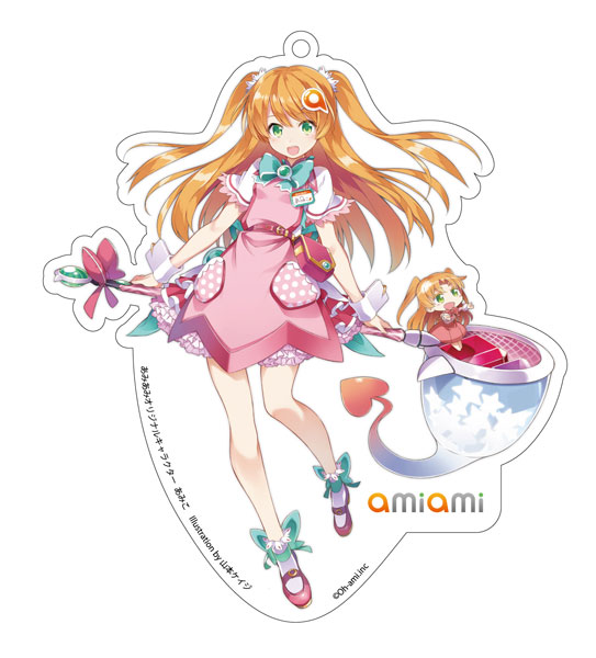 Amico Acrylic Keychain Illustration: Keiji Yamamoto