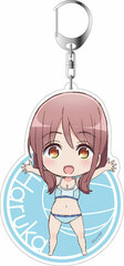 Harukana Receive Deka Keychain Haruka Ozora